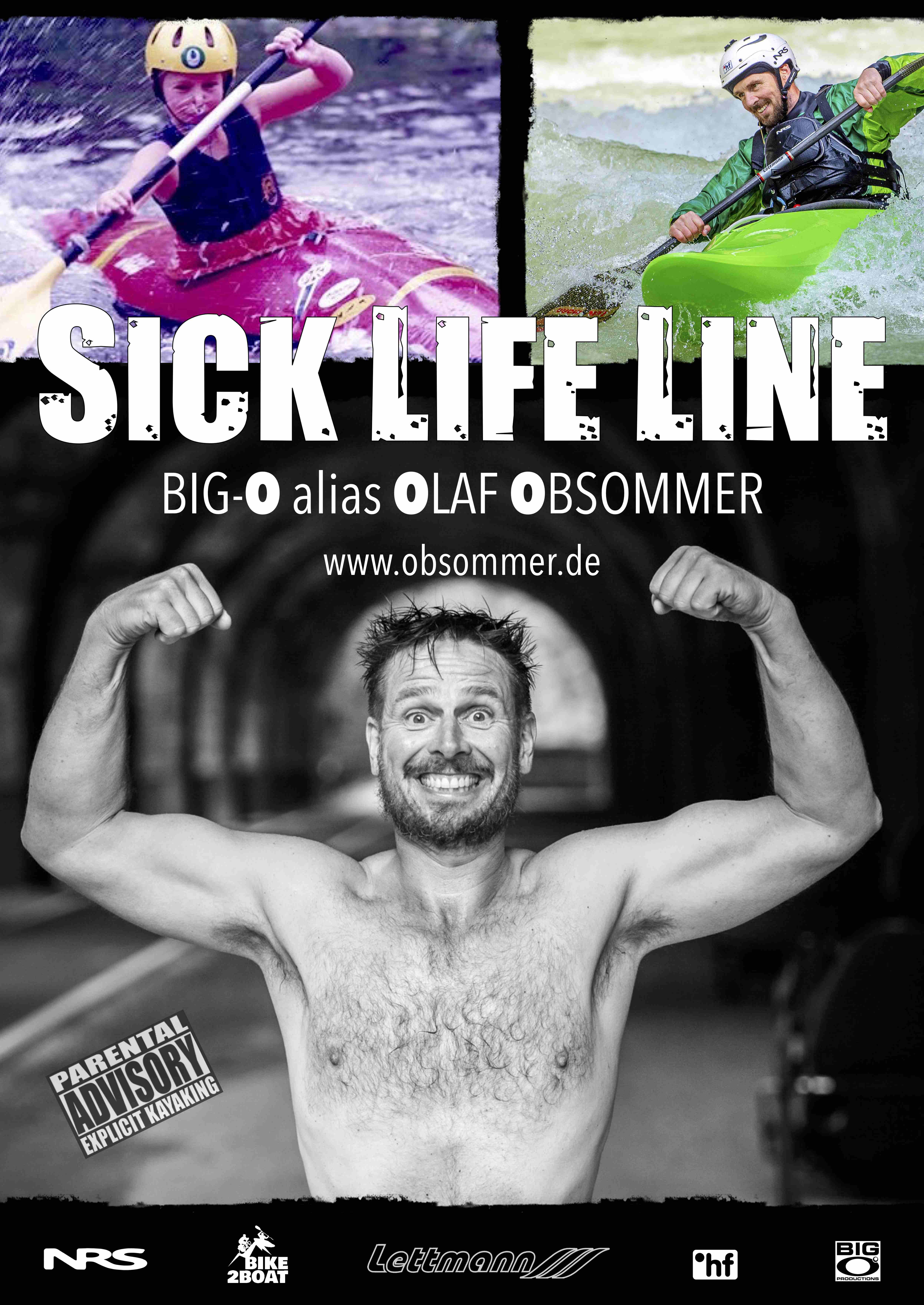 Poster von Olaf Obsommer zum Film Sick Life Line 