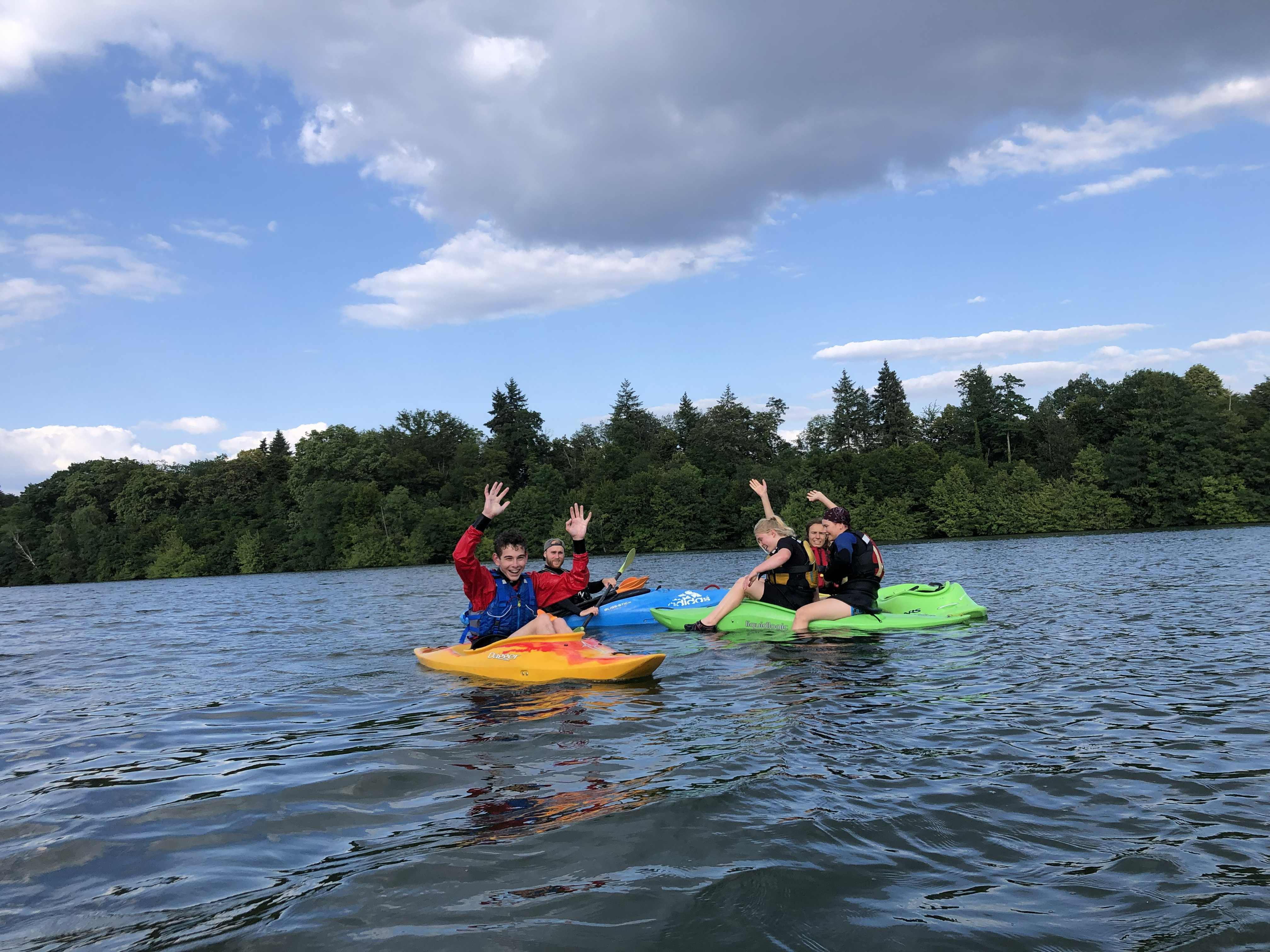 Gaudi pur beim Jugend-Training