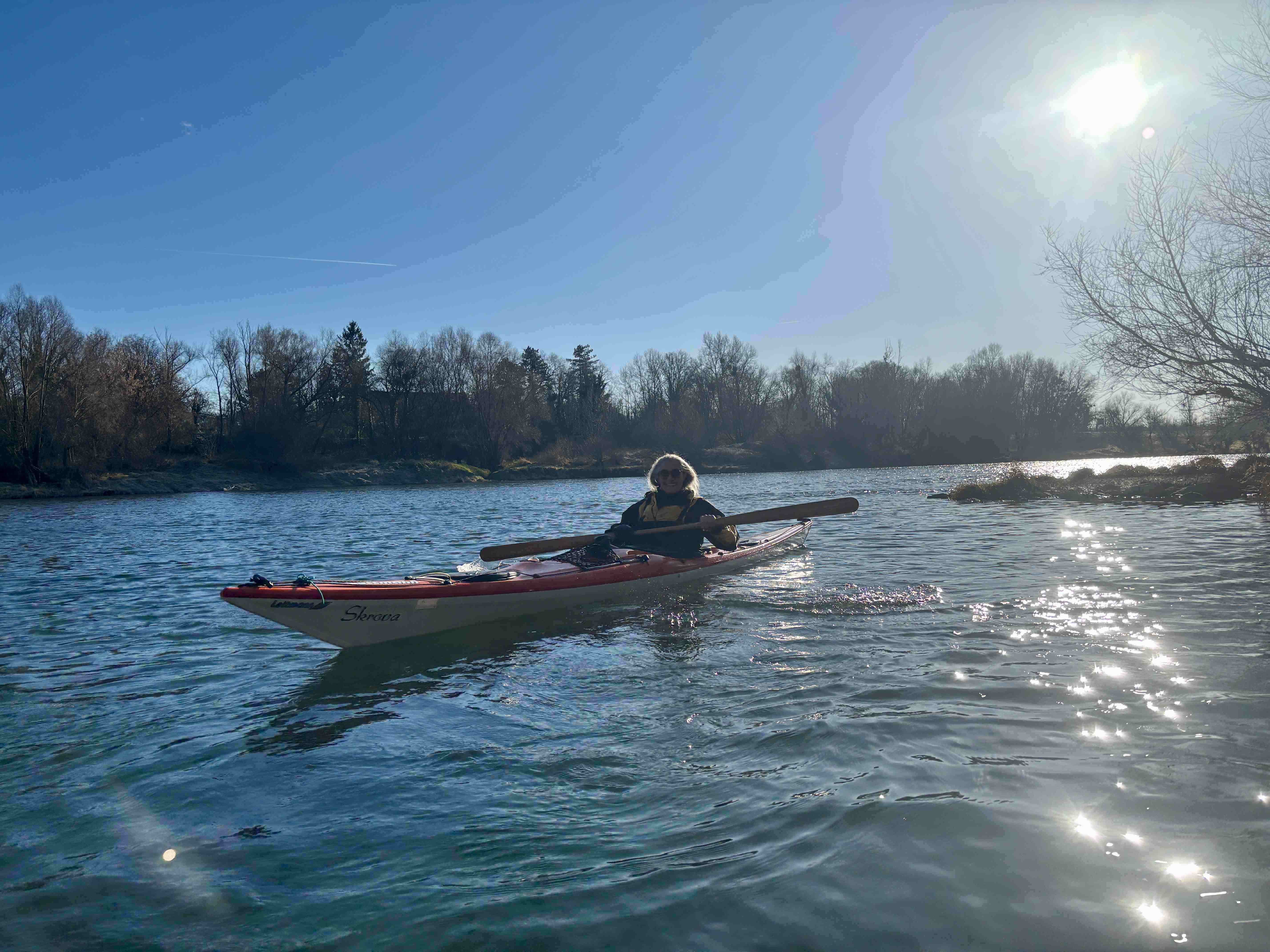 Gemeinsam mit dem Seekajak unterwegs