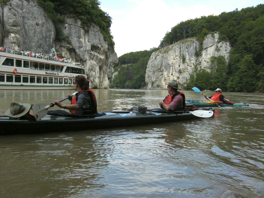 Gepäcktour auf der Donau