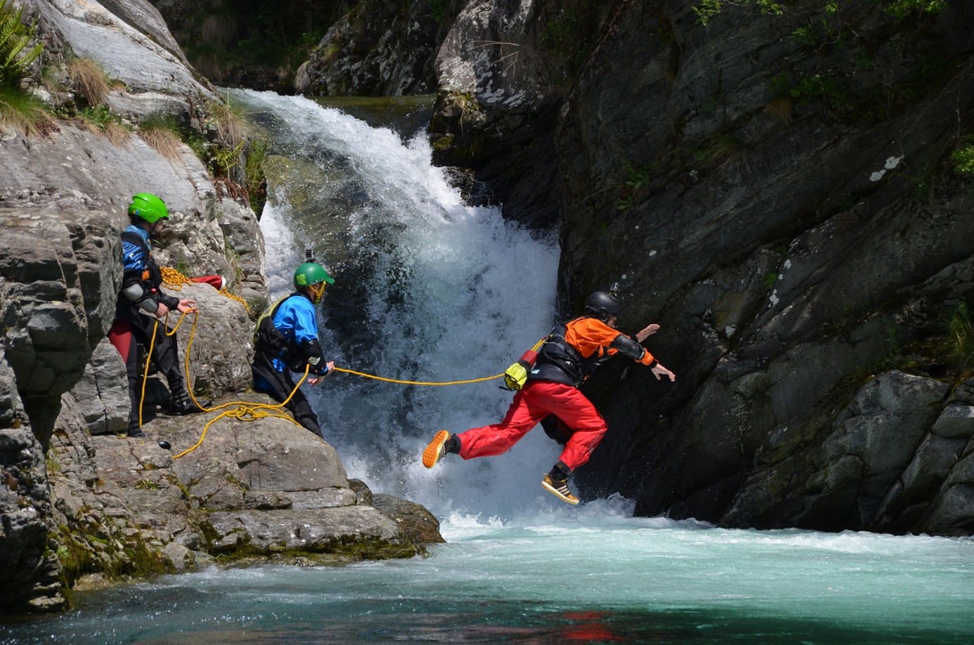 FFF Sicherheitstraining an der Sesia 2021